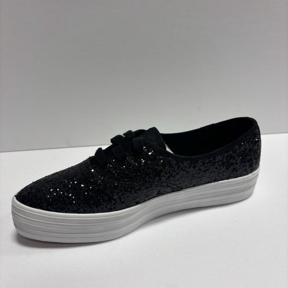 Keds Glitter Black Athletic Shoes for Women | eBay Keds Women’s Point Glitter Sneakers Black, Size 9 M